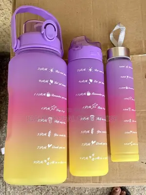 3pcs Sport Water Bottle