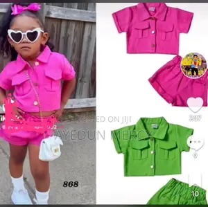 2pcs Girls Cloth