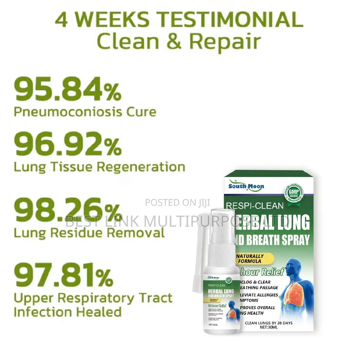 Herbal Lungs Clearing/Breath Spray