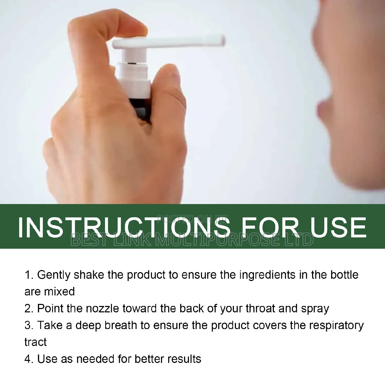 Herbal Lungs Clearing/Breath Spray