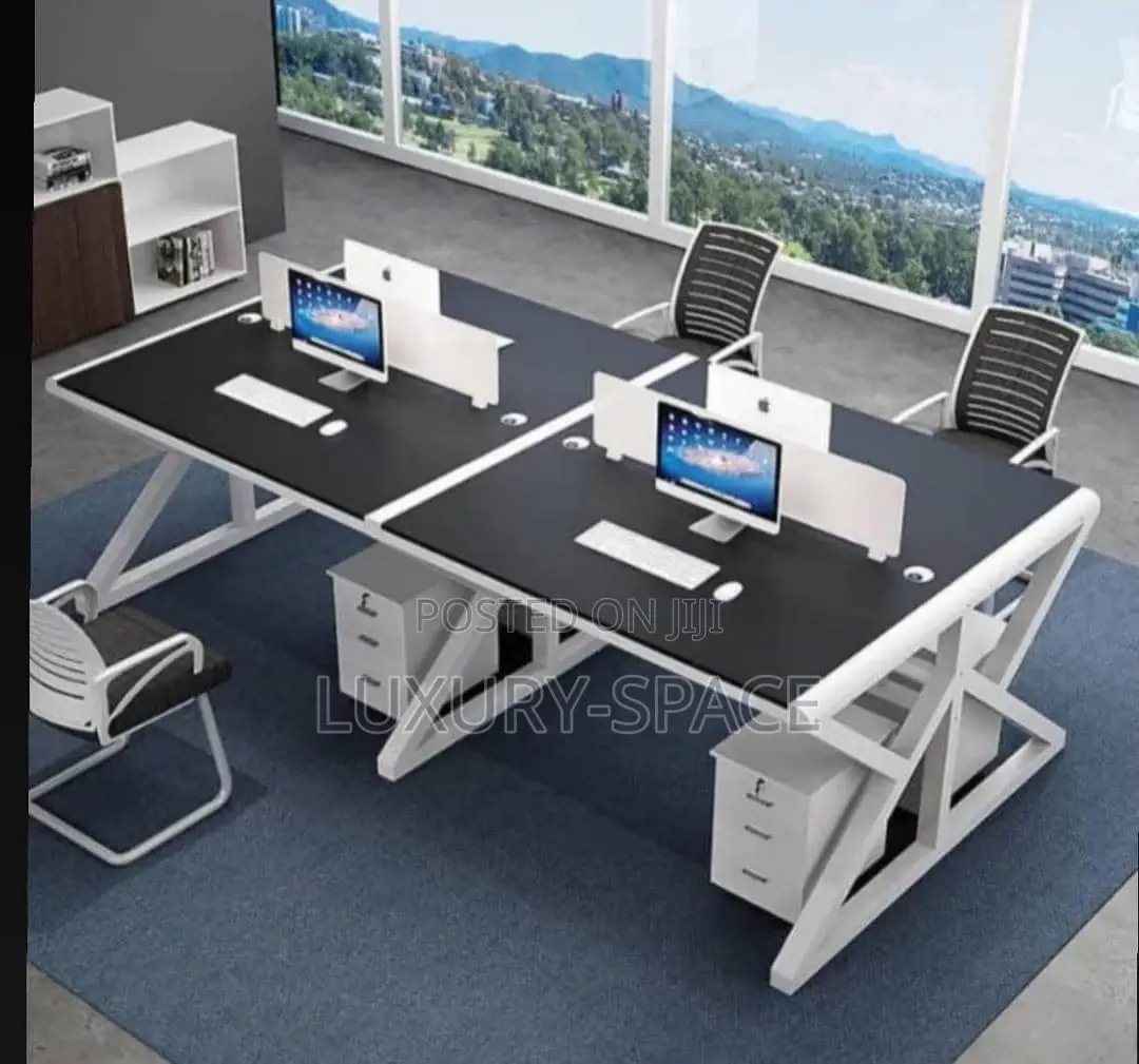 Executive Office Workstation Table by 4