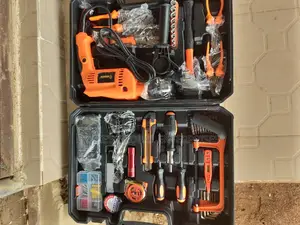 Electric Impact Drill With Tools