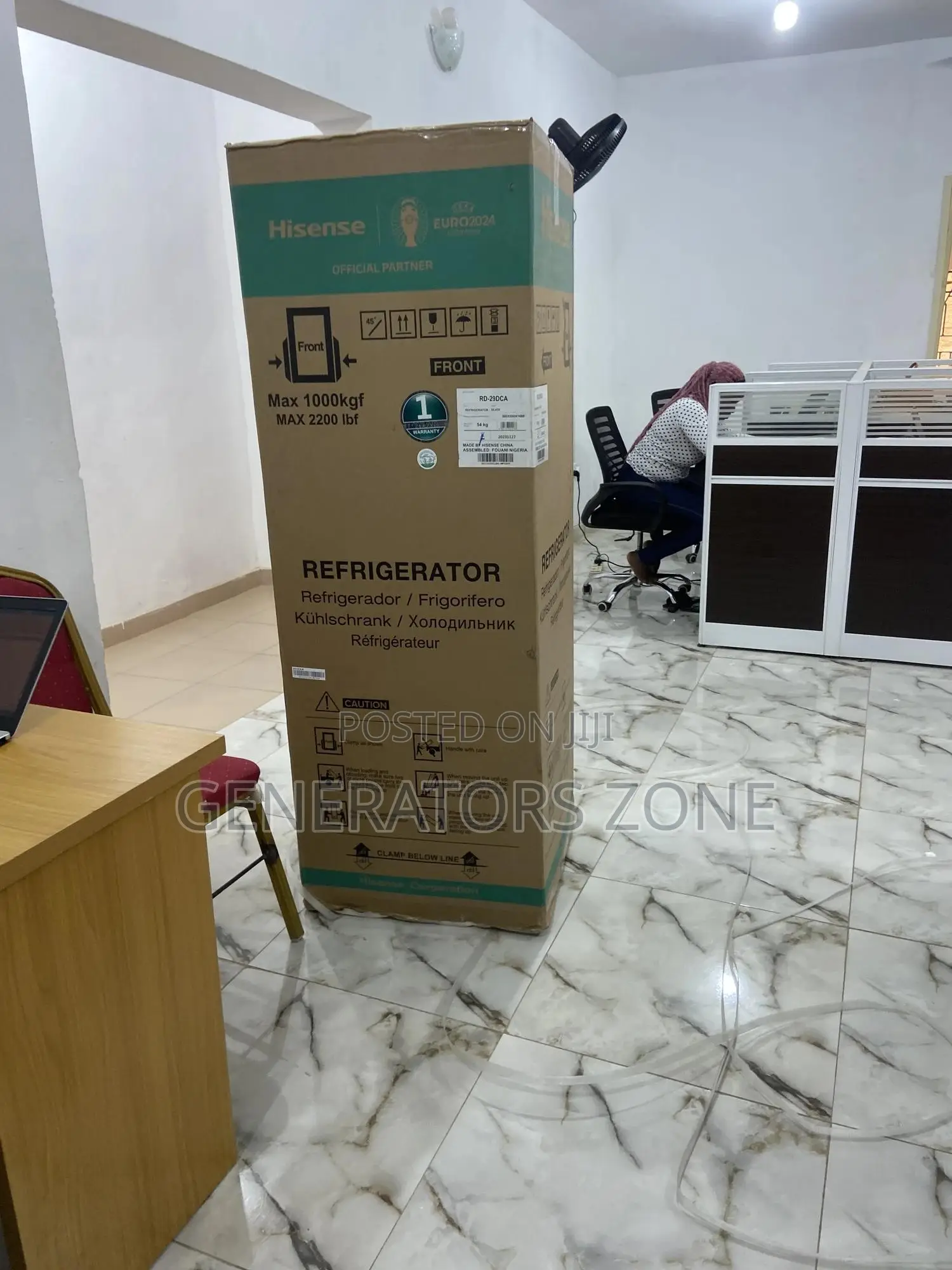 New in Hisense Bottom Freezer Refrigerator