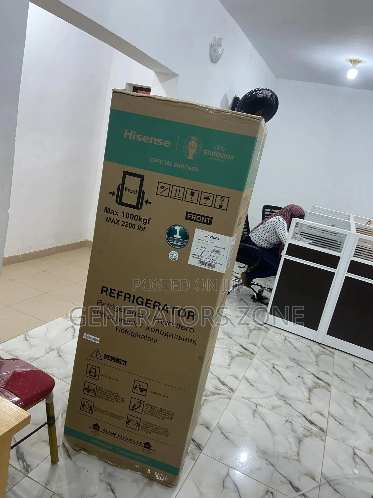 New in 225l Rd29dca Hisense Bottom Freezer