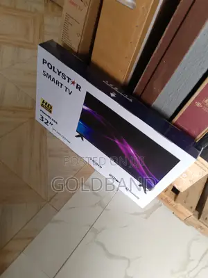 Polystar 32" Smart TV (Frameless) + Internet Access