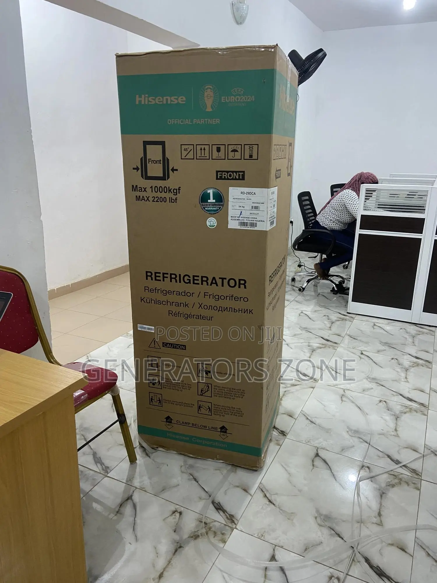 Energy Saving 225L Hisense Bottom Freezer Refrigerator