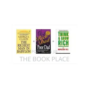 Think and Grow Rich ,The Richest Man in Babylon , Rich Dad P