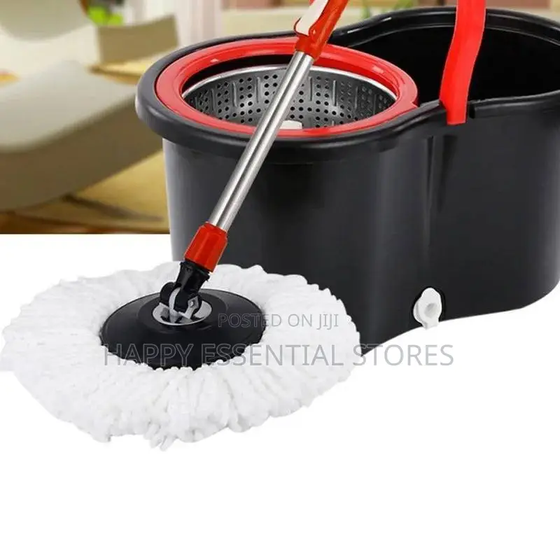 Rotating Mop Replacement Cloth Spin for Wash Floor Squeez