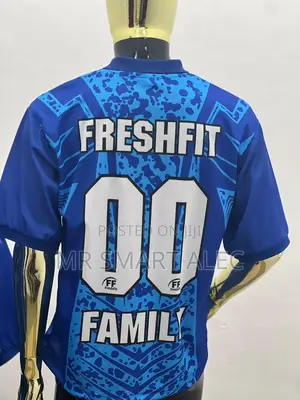 Custom Made Jersey And Company Uniform.