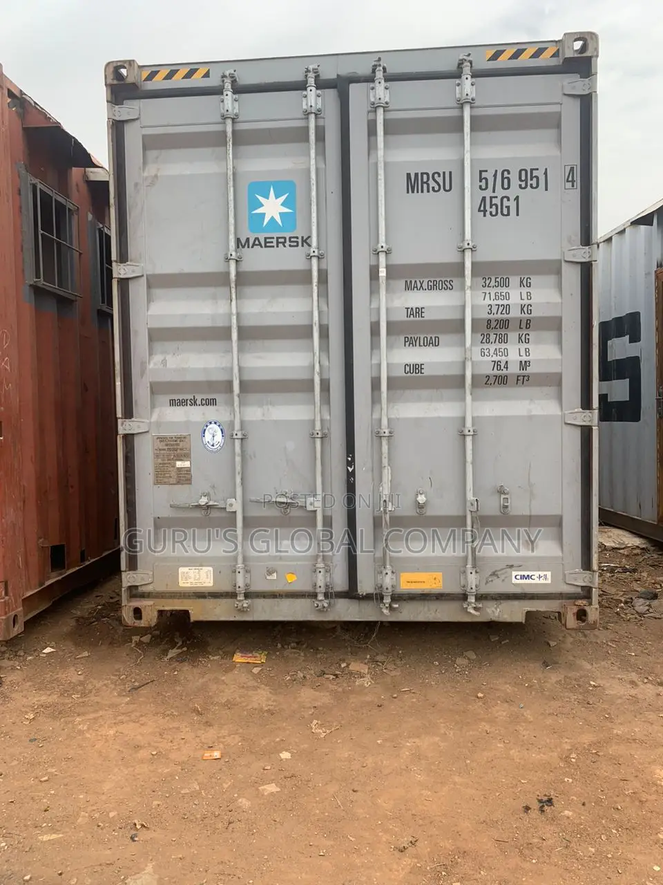 40ft Spacious New Containers