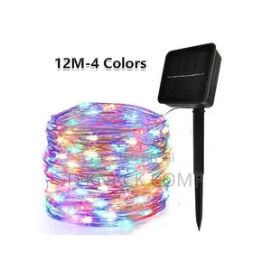 4-color Solar Lamp 12 M Outdoor Waterproof Fairy Lamp