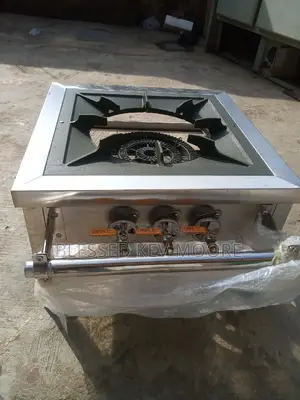 Imported Stainless Single Sit 3 Burner Gas Stock Pot