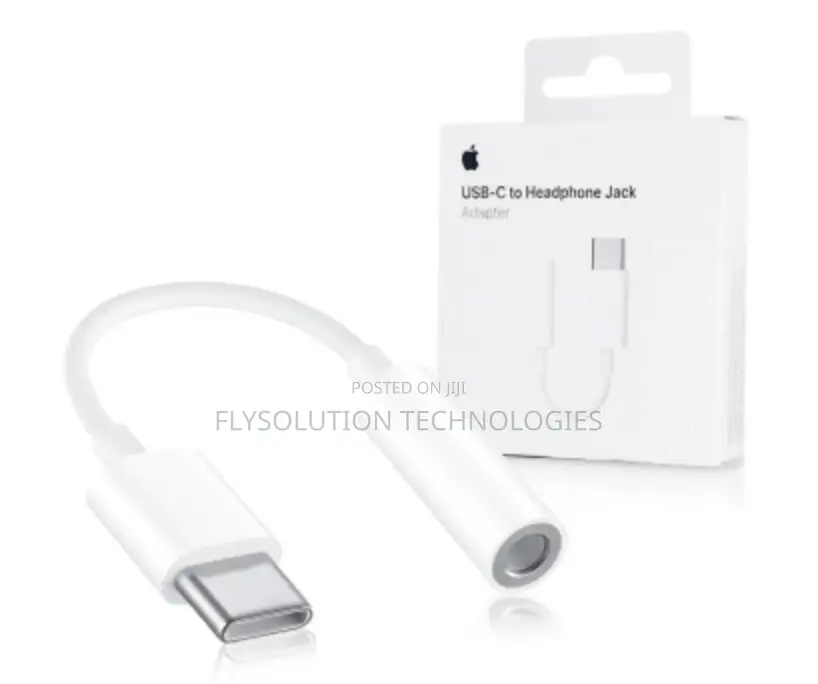 Original Usb-C to 3.5 Mm Headphone Jack Adapter
