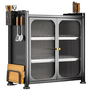 Display Modern Kitchen Cabinets Storage Shelf Cupboard