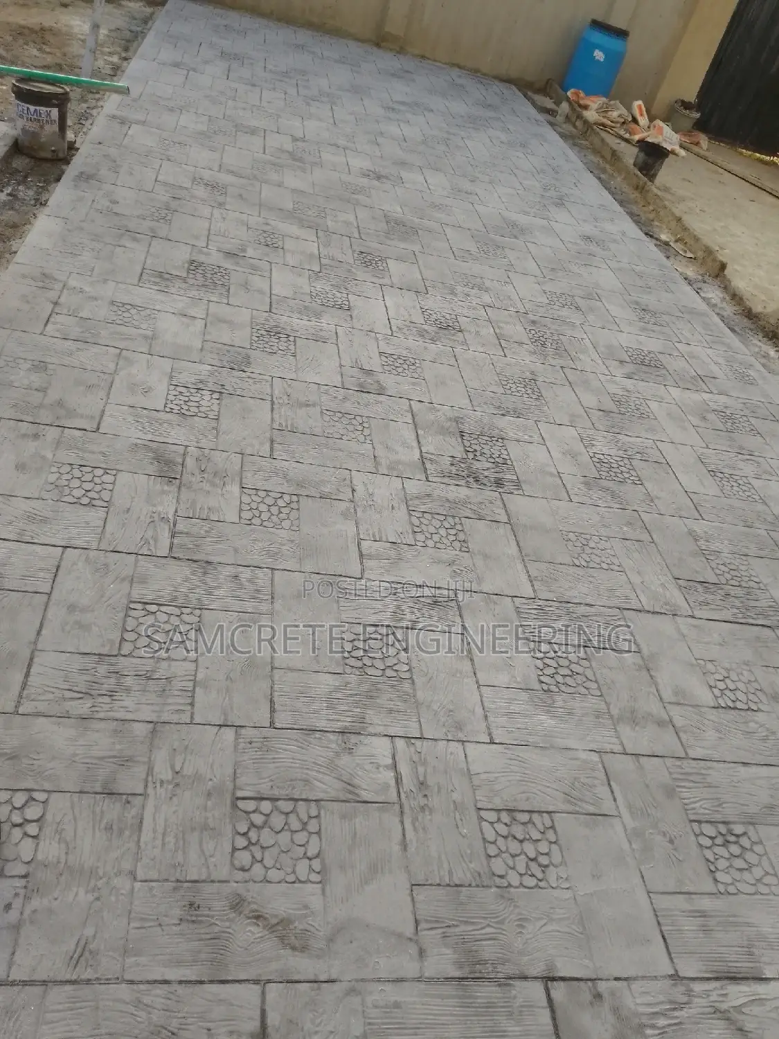 Stamp Concrete Floor Polish