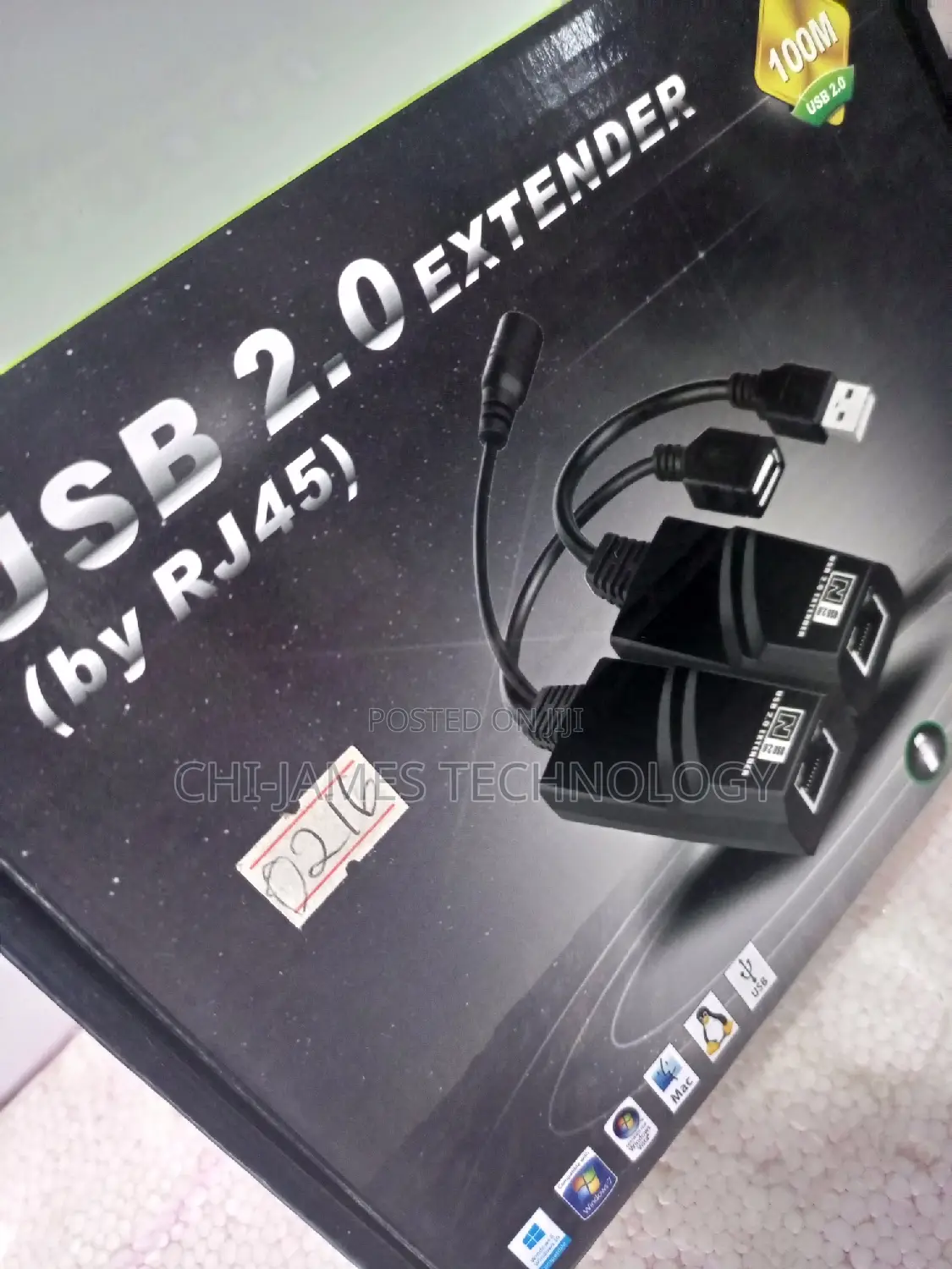 2.0 Usb Cat6 100meters Extender