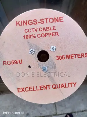Rg59 CCTV Camera Cable Kingston Copper