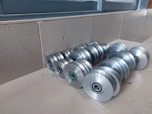 Silver Sliding Gate Roller