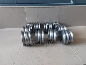 Silver Sliding Gate Roller
