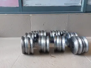Silver Sliding Gate Roller