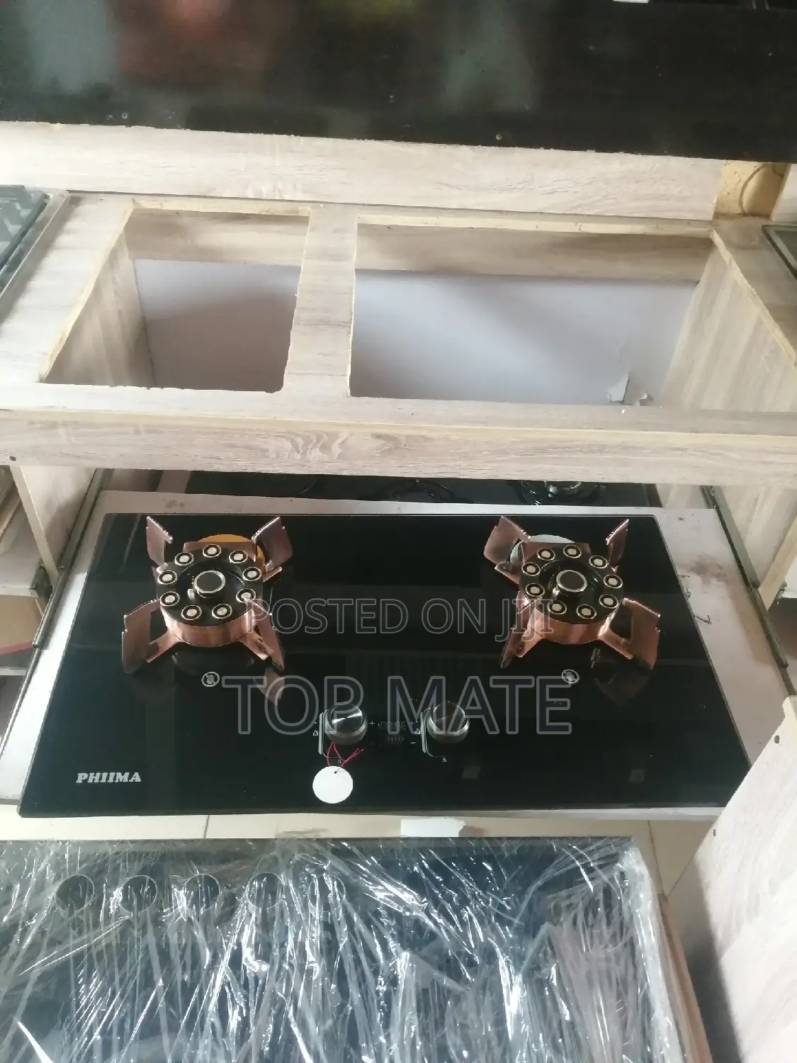 2 Burner Lift Up Cooker Hob