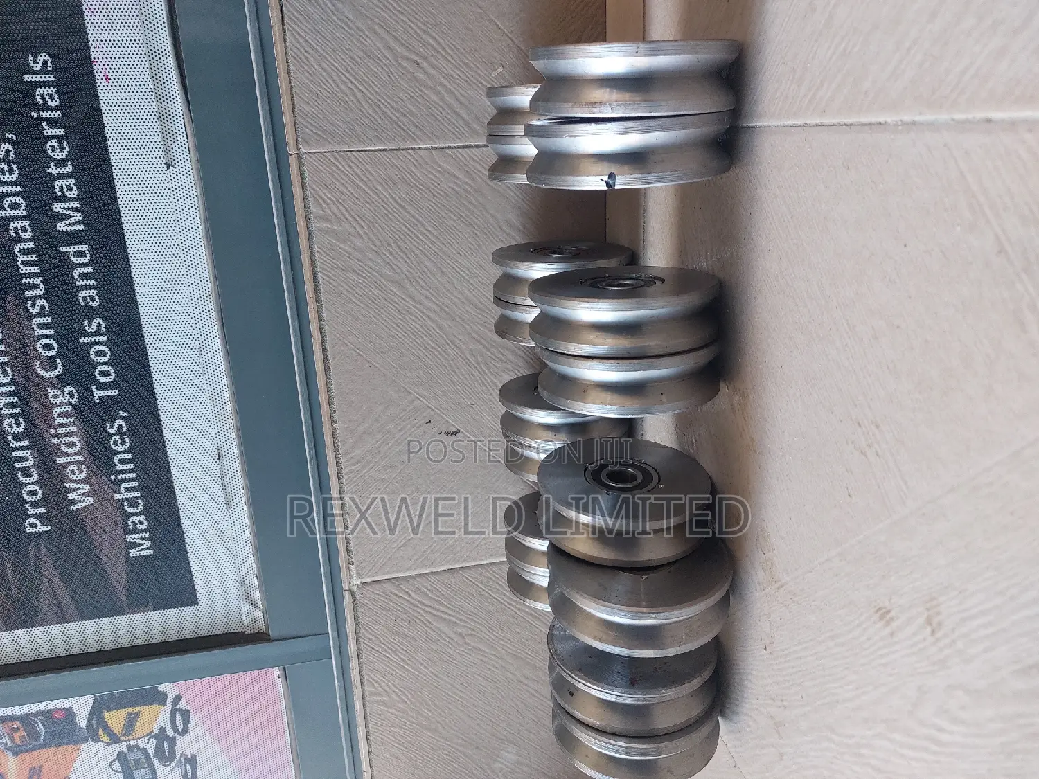 Silver Sliding Gate Roller