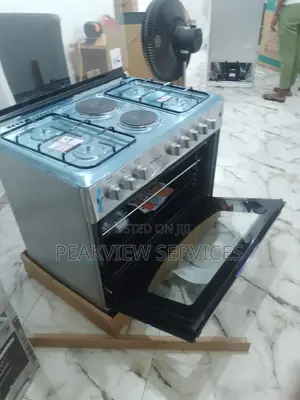 Unique Maxi 6090 Gas Cooker [Inox]