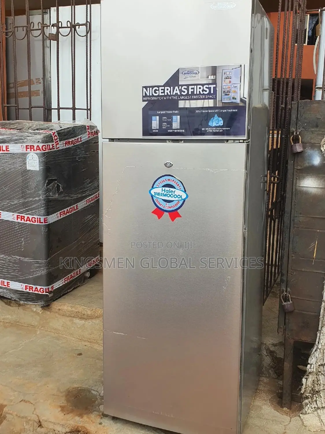 Few Months Used Thermocool 320litre 2 Door Fridge Freezer