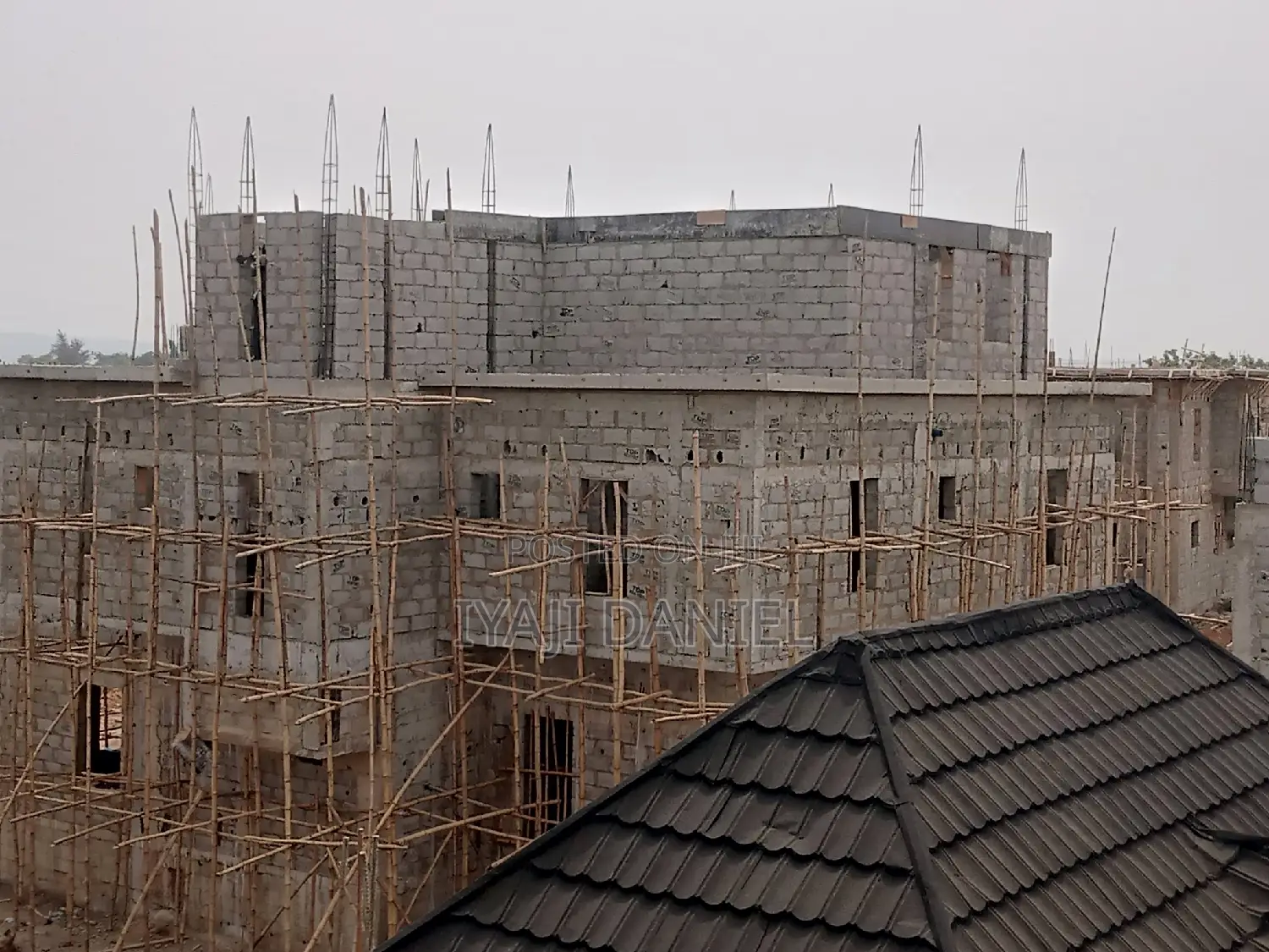 Ongoing Building Project, Drain and Fence