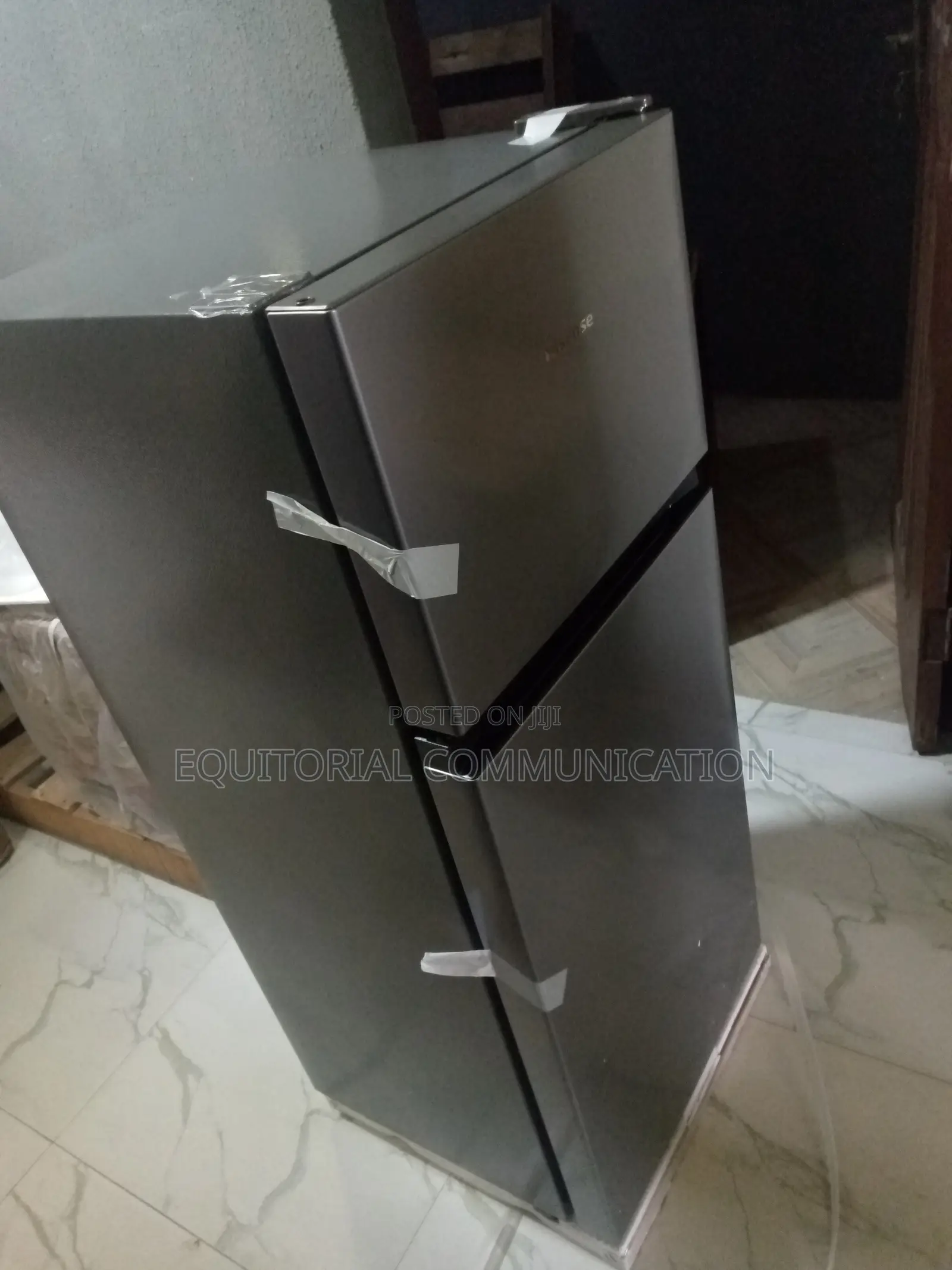 Hisense Double Door Refrigerator Sliver