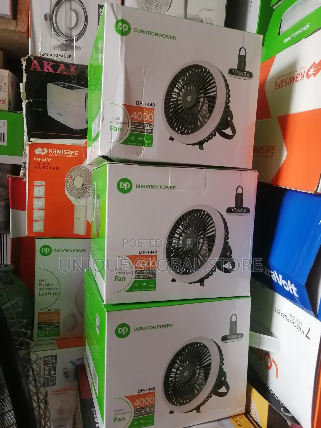Dp Rechargeable Fan
