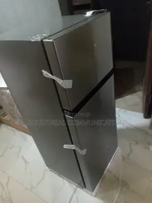 New Hisense 124litres Ref172dr Double Door Refrigerator Sliver Color