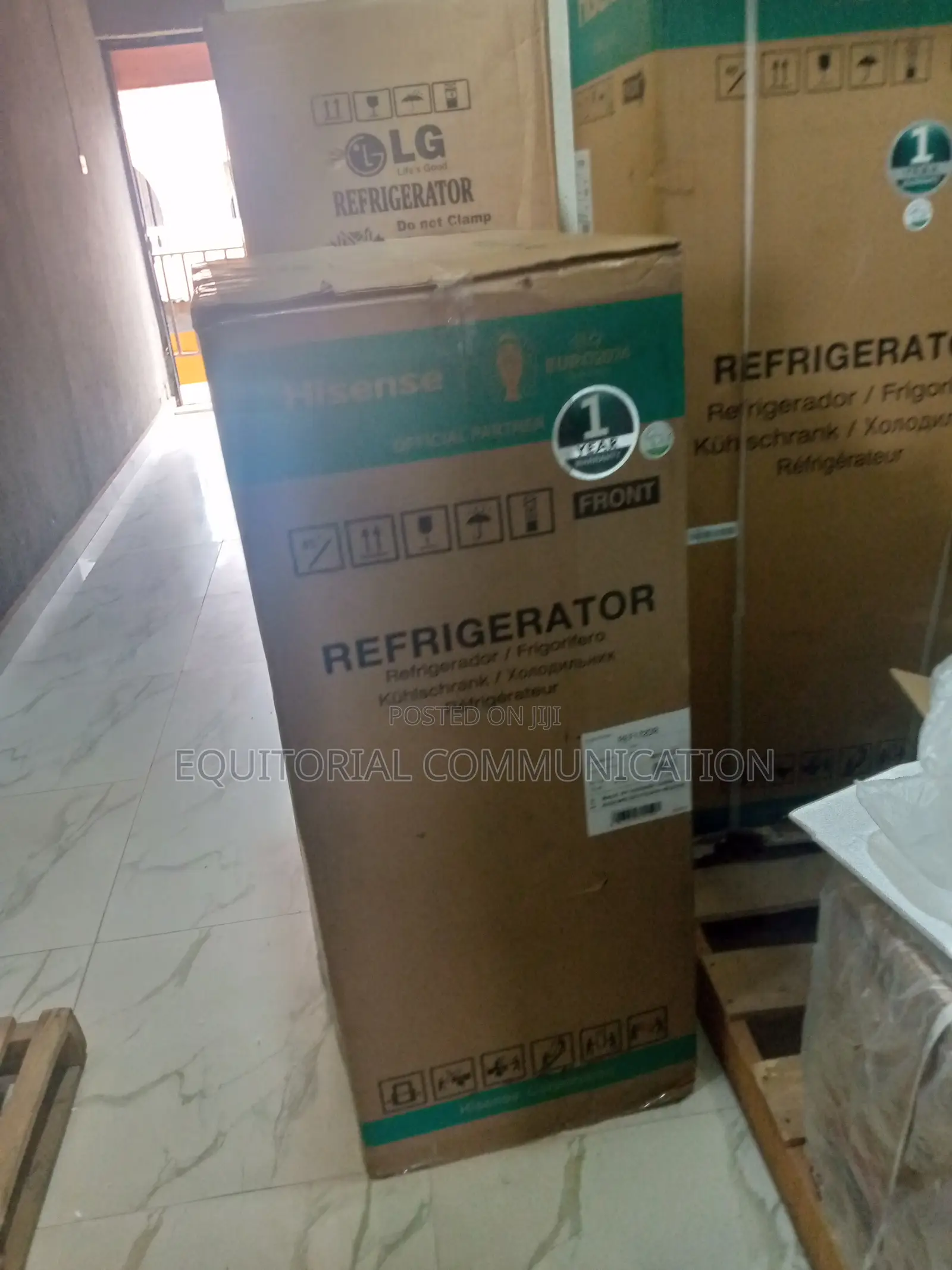 New in Hisense Double Door Ref 1720r