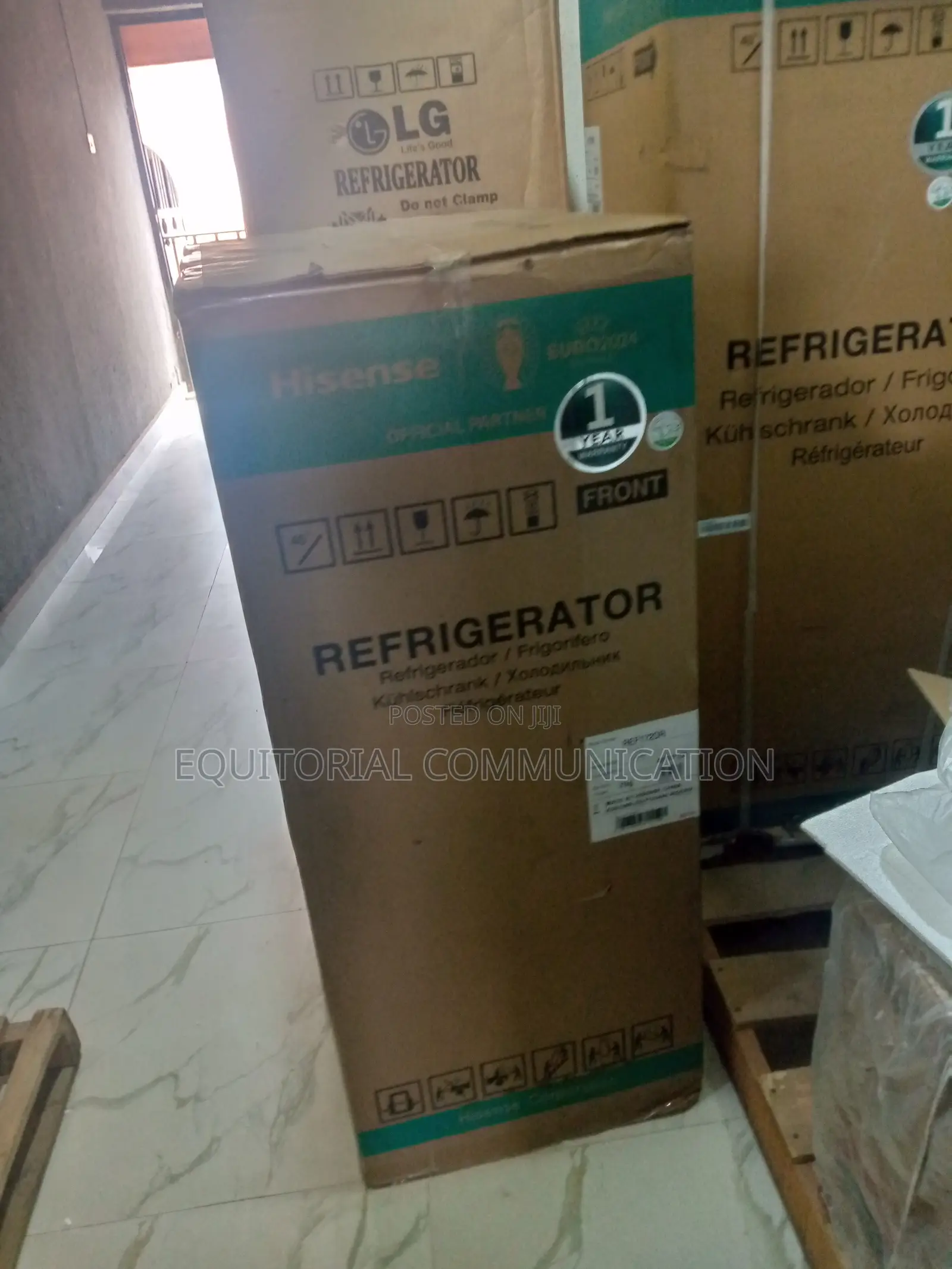 New in Hisense Double Door Ref 1720r