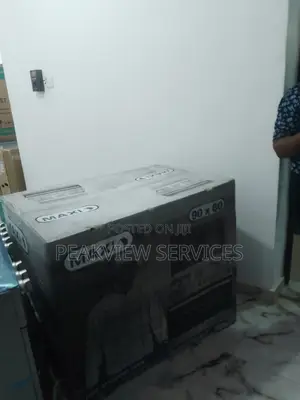 Durable Maxi 6090 Inox Gas Cooker With 4b and 2 P