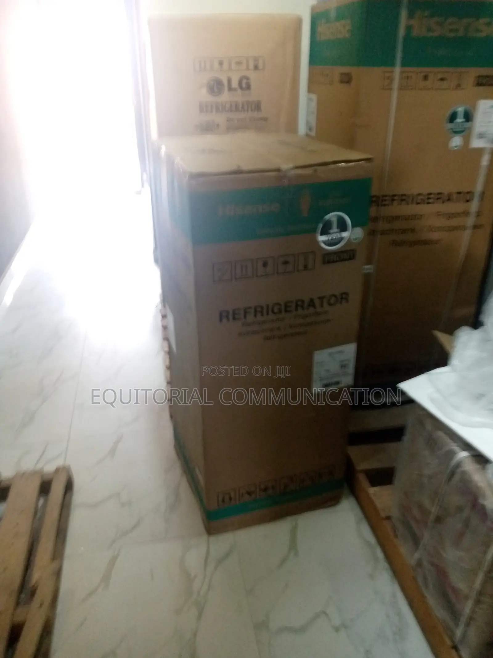 Original Hisense Double Door Ref 124L