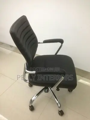 Low Back Office Chair -Leather