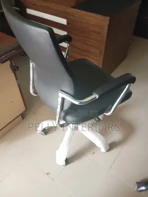 Low Back Office Chair -Leather