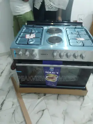 Dependable Maxi 90 X 60, Inox Gas Cooker