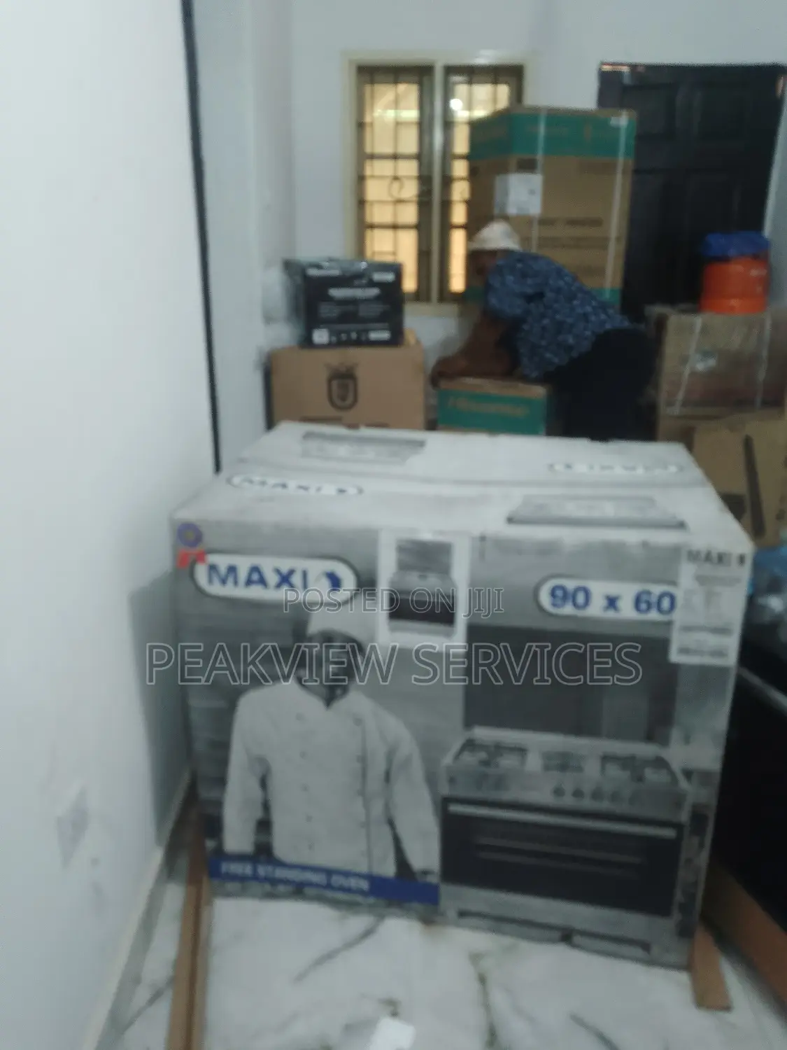 Dependable Maxi 90 X 60, Inox Gas Cooker
