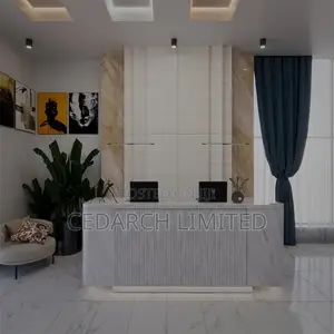Modern Reception Interior 3D | Design and Construction