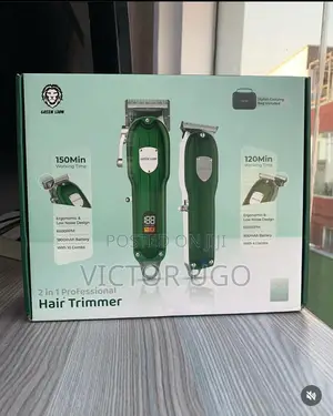 Green Lion 2 in 1 Professional Head Trimmer