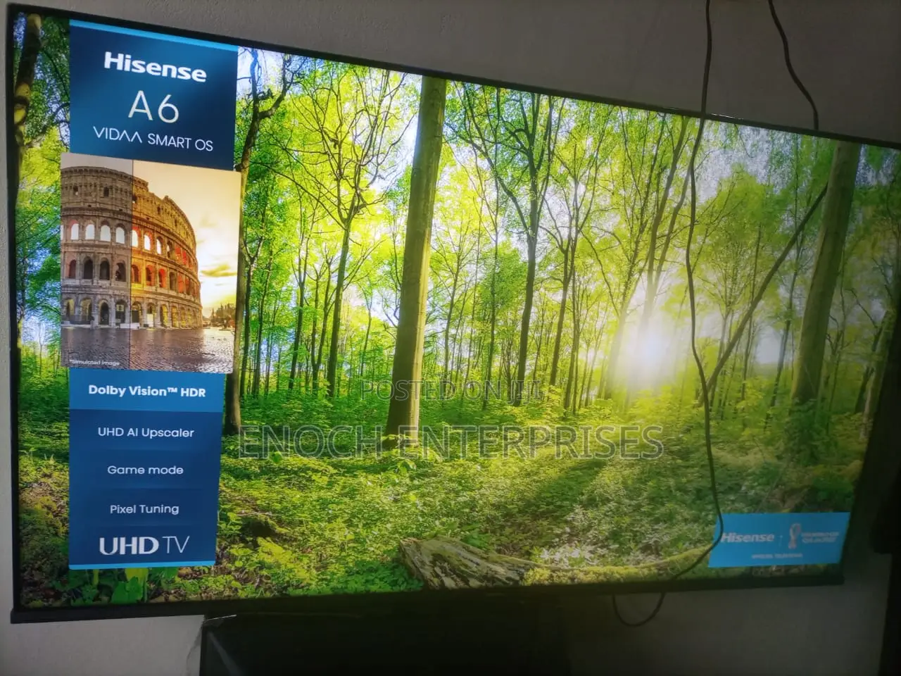 58 Inches Hisense Frameless Smart Tv