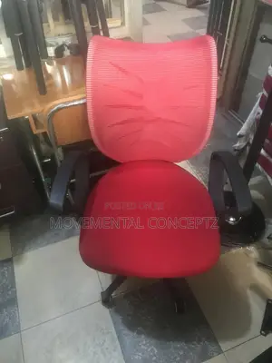 Executive Red Office Swivel Chair