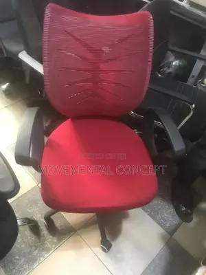 Executive Red Office Swivel Chair