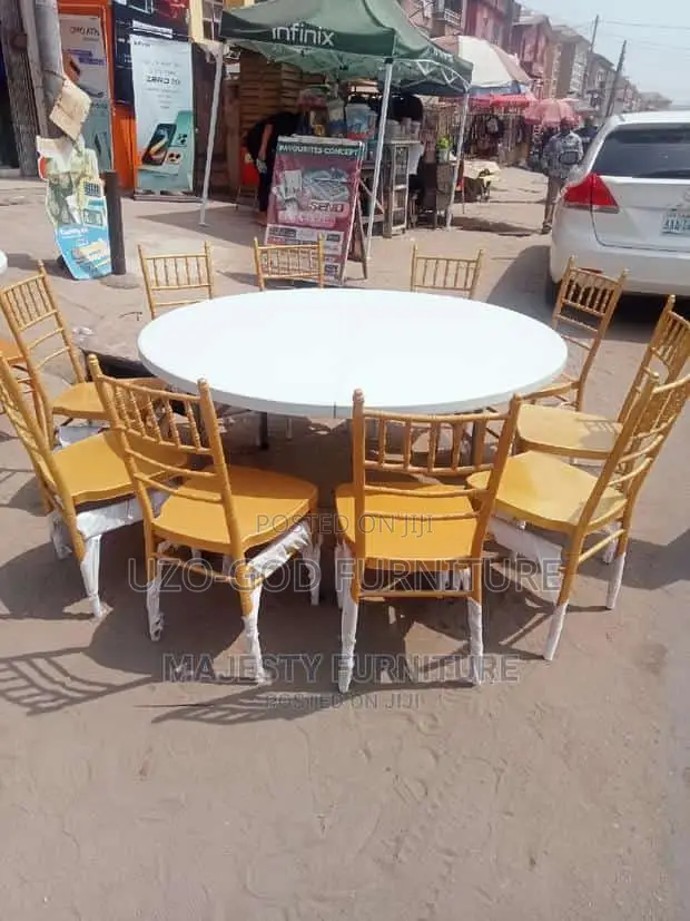 Event Chairs and Table