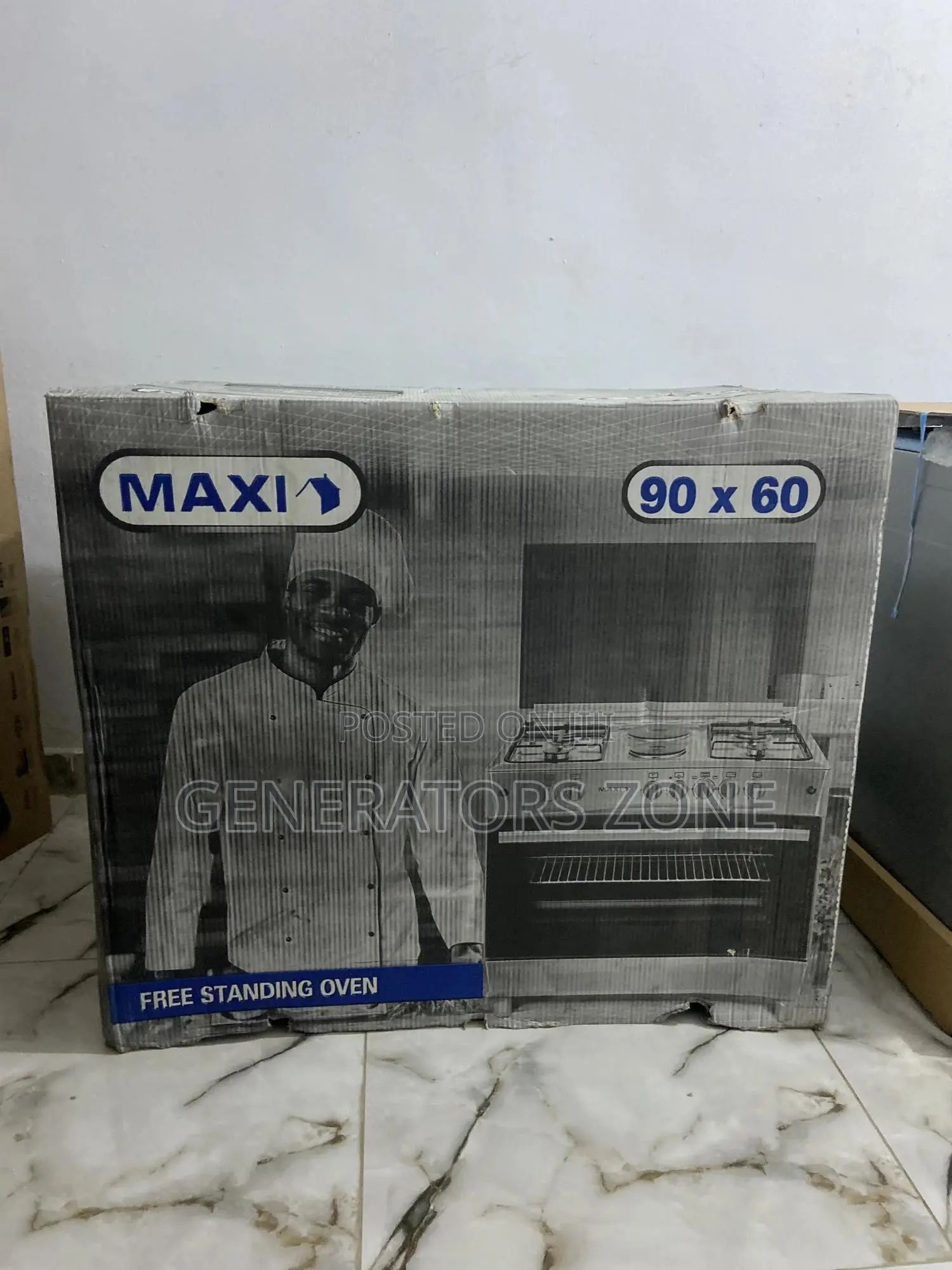Maxi 90X60 Auto Ignition Cooker With Oven