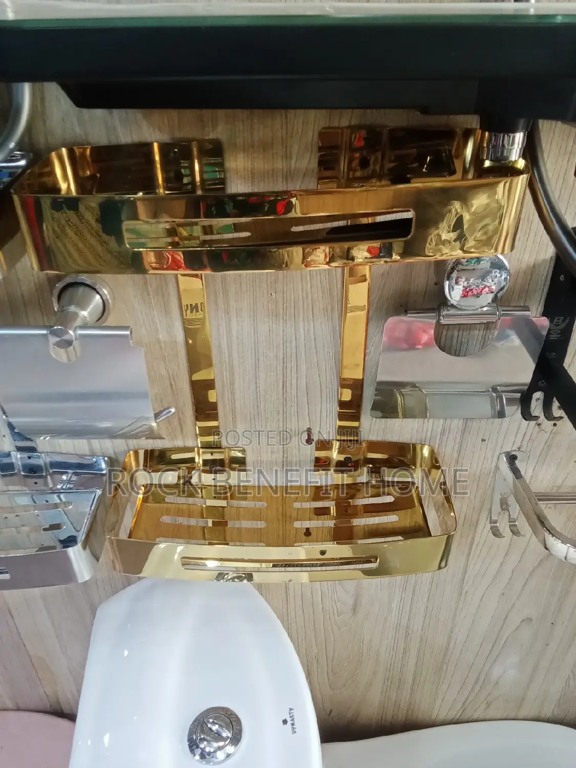 Gold Shelves