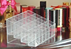 Cosmetics Stand Display Holder 24 Section Storage Box