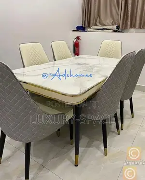 Unique Marble Dining Set By 6